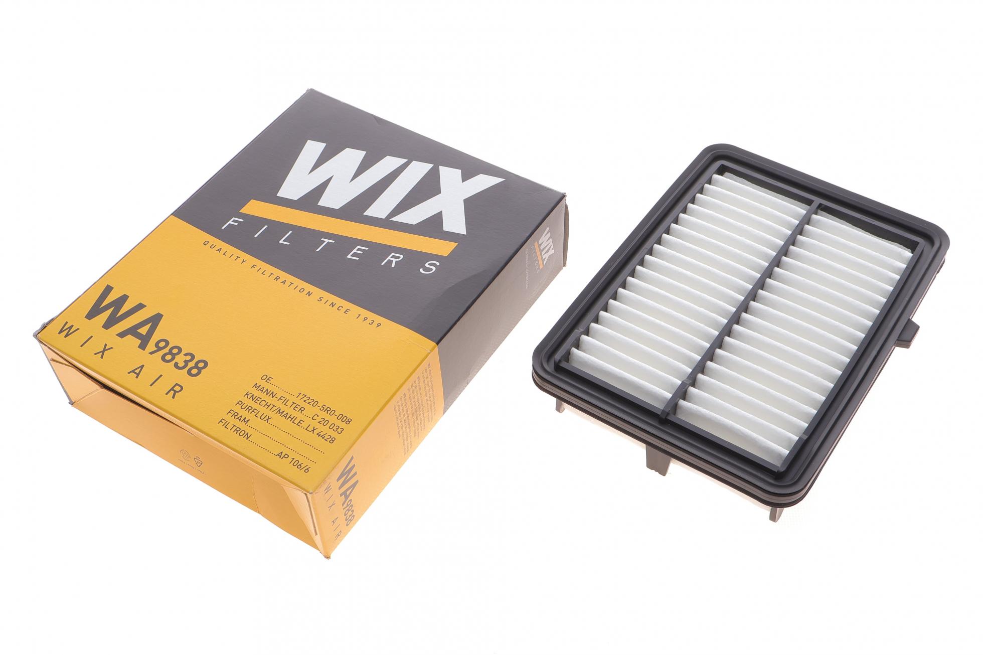 WA9838 WIX FILTERS
